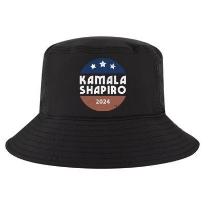 Kamala Harris And Josh Shapiro 2024 For President Campaign Cool Comfort Performance Bucket Hat