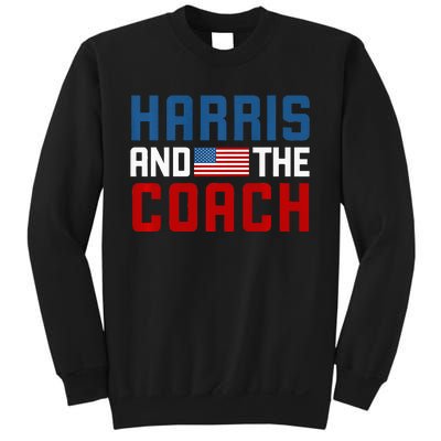 Kamala Harris And The Coach Premium Sweatshirt