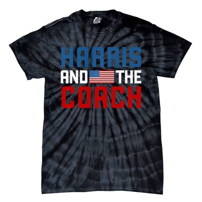 Kamala Harris And The Coach Premium Tie-Dye T-Shirt