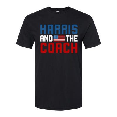 Kamala Harris And The Coach Premium Softstyle CVC T-Shirt