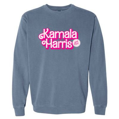 Kamala Harris And Tim Garment-Dyed Sweatshirt