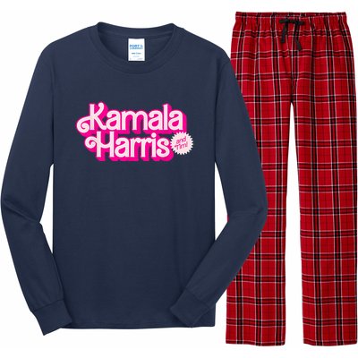 Kamala Harris And Tim Long Sleeve Pajama Set