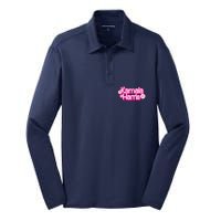 Kamala Harris And Tim Silk Touch Performance Long Sleeve Polo