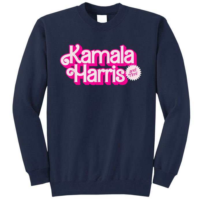 Kamala Harris And Tim Tall Sweatshirt