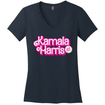 Kamala Harris And Tim Women's V-Neck T-Shirt