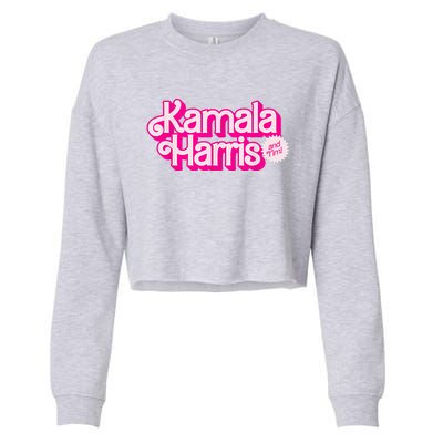 Kamala Harris And Tim Cropped Pullover Crew