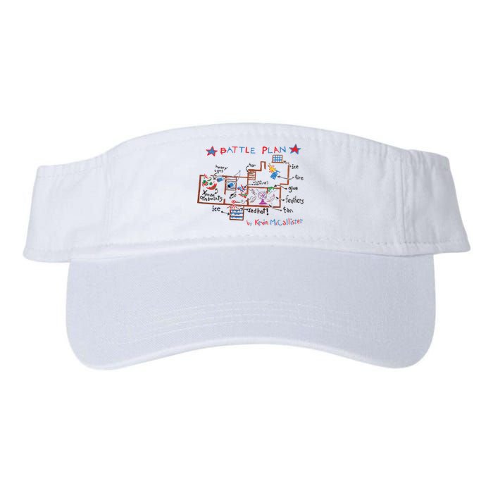 Kevin Home Alone Battle Plan Christmas Kevin Mccallister Home Alone Valucap Bio-Washed Visor