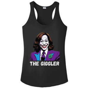 Kamala Harris As The Giggler Ladies PosiCharge Competitor Racerback Tank