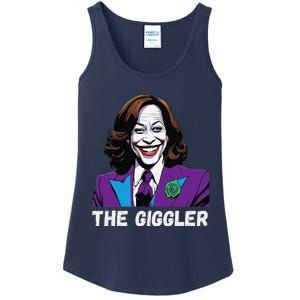 Kamala Harris As The Giggler Ladies Essential Tank