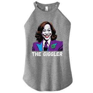 Kamala Harris As The Giggler Women's Perfect Tri Rocker Tank