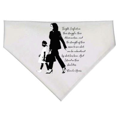 Kamala Harris And Ruby Bridges USA-Made Doggie Bandana