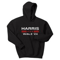 Kamala Harris And Tim Walz For President 2024 Campaign Kids Hoodie