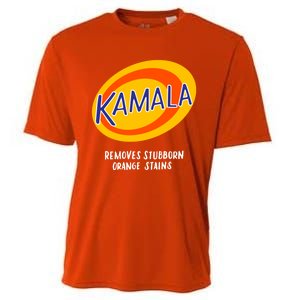 Kamala Harris Antitrump Vote Removes Stubborn Orange Stains Cute Gift Cooling Performance Crew T-Shirt