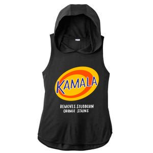 Kamala Harris Antitrump Vote Removes Stubborn Orange Stains Cute Gift Ladies PosiCharge Tri-Blend Wicking Draft Hoodie Tank