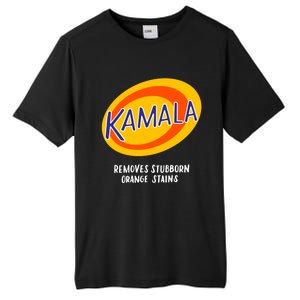 Kamala Harris Antitrump Vote Removes Stubborn Orange Stains Cute Gift Tall Fusion ChromaSoft Performance T-Shirt