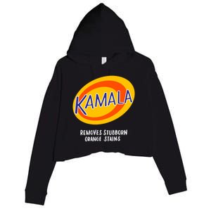 Kamala Harris Antitrump Vote Removes Stubborn Orange Stains Cute Gift Crop Fleece Hoodie