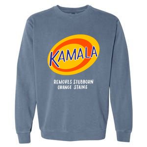 Kamala Harris Antitrump Vote Removes Stubborn Orange Stains Cute Gift Garment-Dyed Sweatshirt