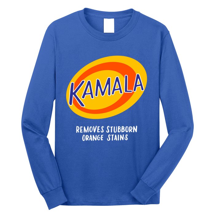 Kamala Harris Antitrump Vote Removes Stubborn Orange Stains Cute Gift Long Sleeve Shirt