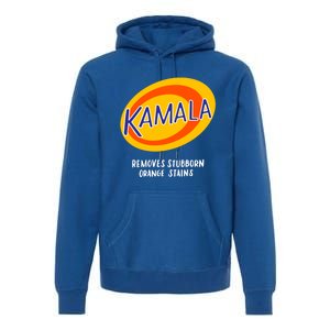 Kamala Harris Antitrump Vote Removes Stubborn Orange Stains Cute Gift Premium Hoodie