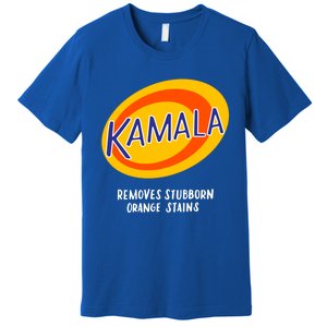 Kamala Harris Antitrump Vote Removes Stubborn Orange Stains Cute Gift Premium T-Shirt