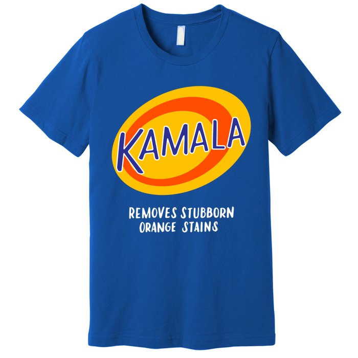 Kamala Harris Antitrump Vote Removes Stubborn Orange Stains Cute Gift Premium T-Shirt