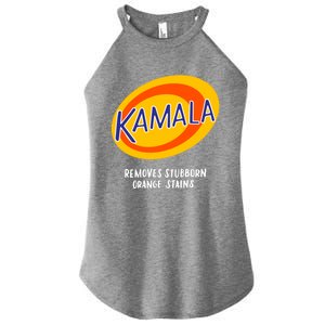 Kamala Harris Antitrump Vote Removes Stubborn Orange Stains Cute Gift Women's Perfect Tri Rocker Tank