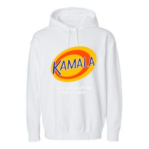 Kamala Harris Antitrump Vote Removes Stubborn Orange Stains Cute Gift Garment-Dyed Fleece Hoodie