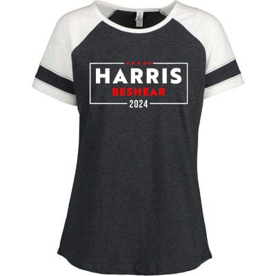 Kamala Harris Andy Beshear 2024 Harris Beshear 2024 Enza Ladies Jersey Colorblock Tee