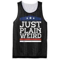 Kamala Harris Allies Saying Just Plain Weird To Trump 2024 Mesh Reversible Basketball Jersey Tank