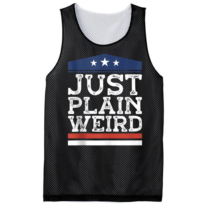 Kamala Harris Allies Saying Just Plain Weird To Trump 2024 Mesh Reversible Basketball Jersey Tank