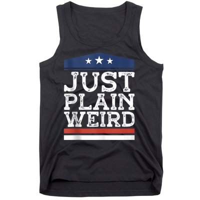 Kamala Harris Allies Saying Just Plain Weird To Trump 2024 Tank Top