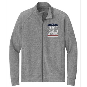 Kamala Harris Allies Saying Just Plain Weird To Trump 2024 Stretch Full-Zip Cadet Jacket