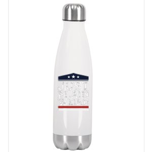 Kamala Harris Allies Saying Just Plain Weird To Trump 2024 Stainless Steel Insulated Water Bottle