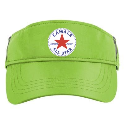 Kamala Harris All Star Logo Adult Drive Performance Visor