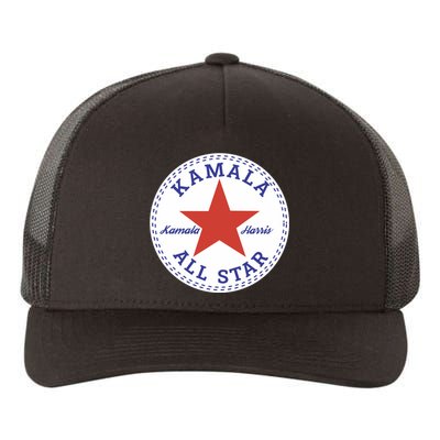 Kamala Harris All Star Logo Yupoong Adult 5-Panel Trucker Hat