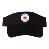 Kamala Harris All Star Logo Valucap Bio-Washed Visor