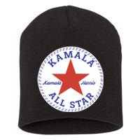 Kamala Harris All Star Logo Short Acrylic Beanie