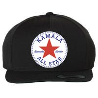 Kamala Harris All Star Logo Wool Snapback Cap