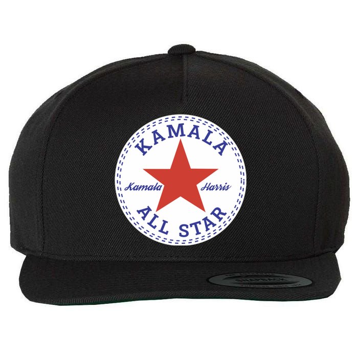 Kamala Harris All Star Logo Wool Snapback Cap