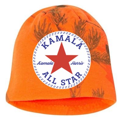 Kamala Harris All Star Logo Kati - Camo Knit Beanie