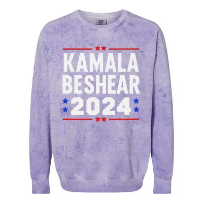 Kamala Harris Andy Beshear Usa President Vice President 2024 Colorblast Crewneck Sweatshirt