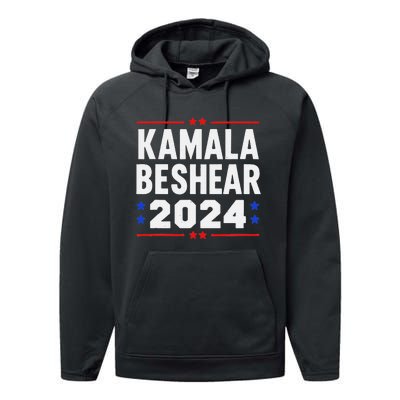 Kamala Harris Andy Beshear Usa President Vice President 2024 Performance Fleece Hoodie