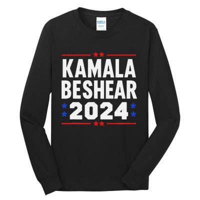 Kamala Harris Andy Beshear Usa President Vice President 2024 Tall Long Sleeve T-Shirt