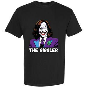 Kamala Harris As The Giggler Garment-Dyed Heavyweight T-Shirt