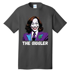 Kamala Harris As The Giggler Tall T-Shirt