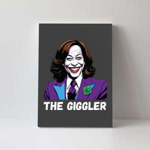 Kamala Harris As The Giggler Canvas