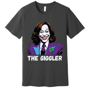 Kamala Harris As The Giggler Premium T-Shirt