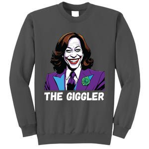 Kamala Harris As The Giggler Tall Sweatshirt