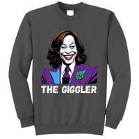 Kamala Harris As The Giggler Tall Sweatshirt