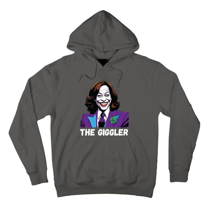 Kamala Harris As The Giggler Tall Hoodie